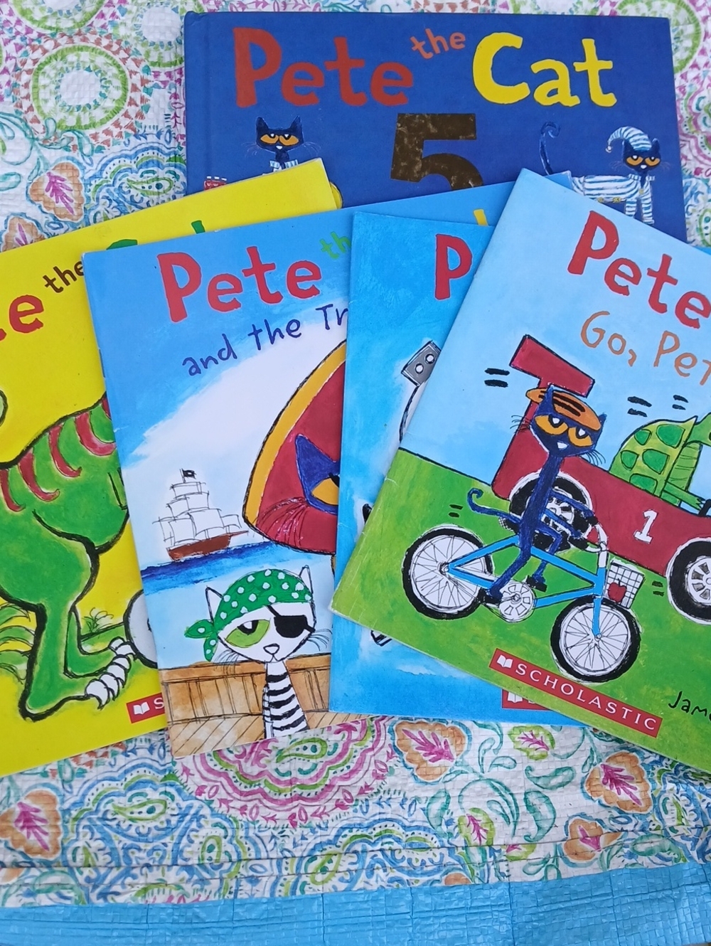 Pete The Cat Books 5 Set